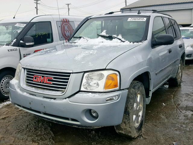 1GKDT13S072229244 - 2007 GMC ENVOY SILVER photo 2