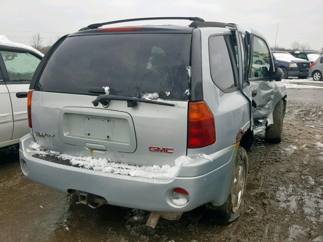 1GKDT13S072229244 - 2007 GMC ENVOY SILVER photo 4