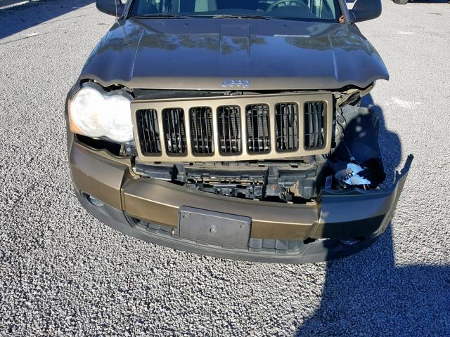 1J8GS48K69C528104 - 2009 JEEP GRAND CHER GREEN photo 9