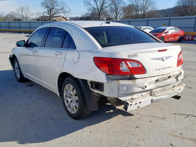 1C3LC46R18N174180 - 2008 CHRYSLER SEBRING LX WHITE photo 3