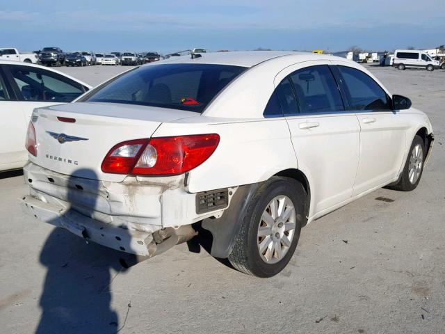 1C3LC46R18N174180 - 2008 CHRYSLER SEBRING LX WHITE photo 4