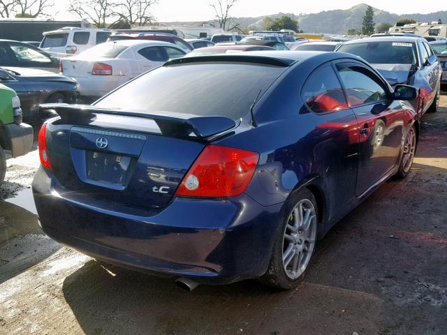 JTKDE177160127613 - 2006 TOYOTA SCION TC 蓝色 照片 4