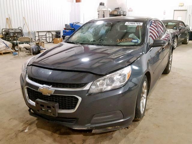 1G11C5SL6FF303735 - 2015 CHEVROLET MALIBU 1LT 石墨色 照片 2
