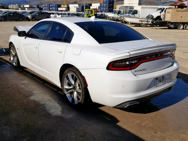 2C3CDXCT0GH276835 - 2016 DODGE CHARGER R/ Ақ фото 3