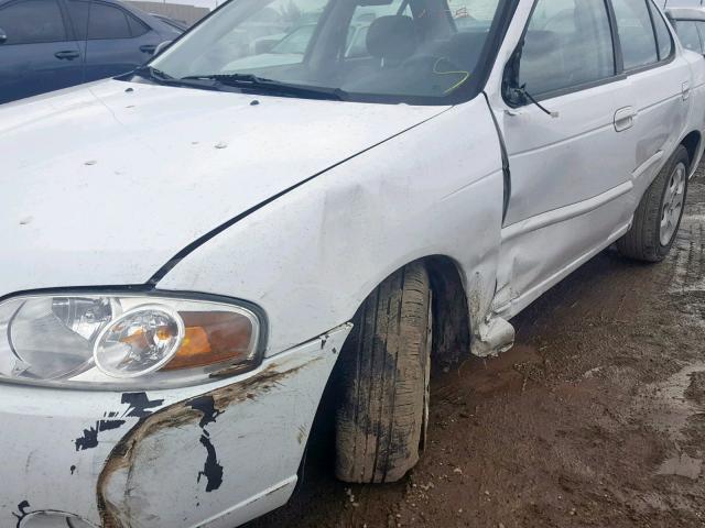 3N1CB51D56L638460 - 2006 NISSAN SENTRA 1.8 WHITE photo 9