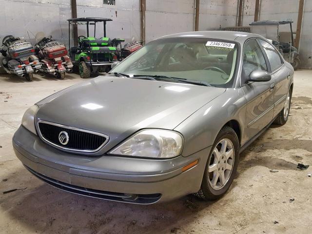 1MEFM50U22G631050 - 2002 MERCURY SABLE GS GREEN photo 2