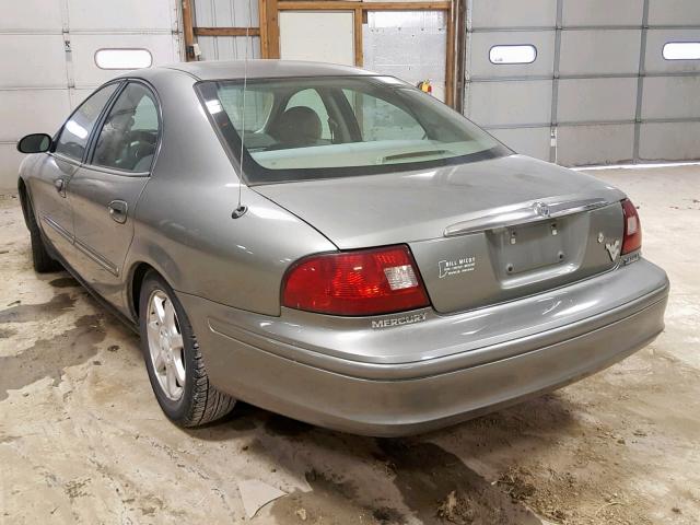 1MEFM50U22G631050 - 2002 MERCURY SABLE GS GREEN photo 3