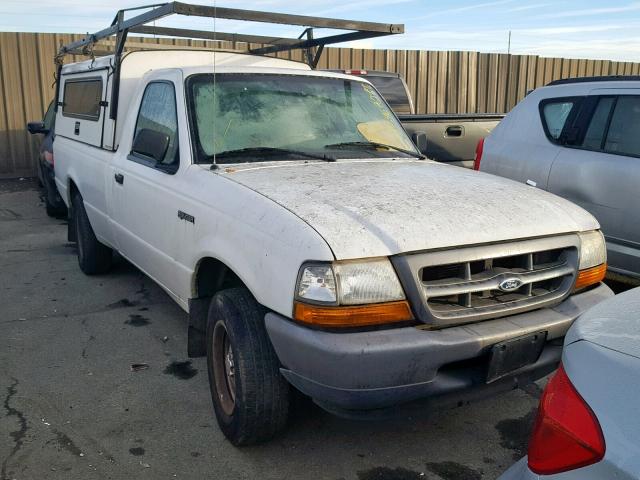 1FTYR10C4YPB27572 - 2000 FORD RANGER WHITE photo 1