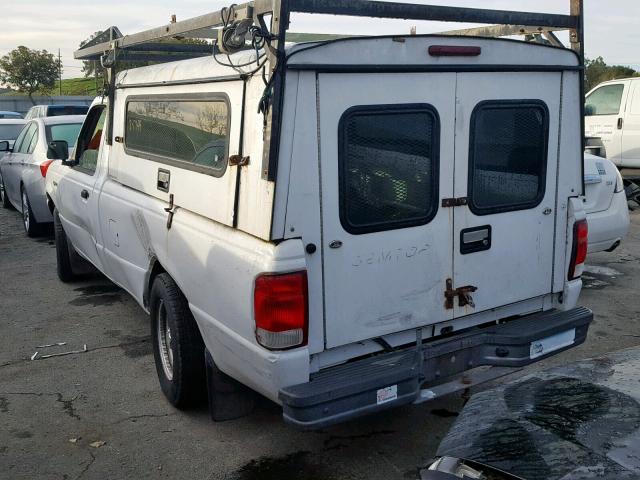 1FTYR10C4YPB27572 - 2000 FORD RANGER WHITE photo 3