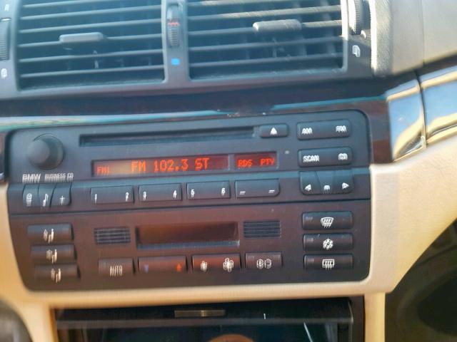 WBAAV53461JS95017 - 2001 BMW 330XI رمادي صورة 9