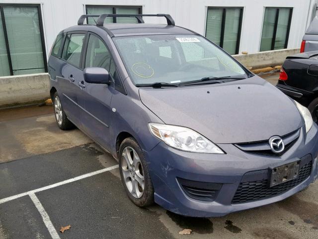 JM1CR29L590345789 - 2009 MAZDA 5 GRAY photo 1