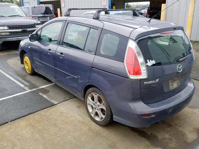 JM1CR29L590345789 - 2009 MAZDA 5 GRAY photo 3