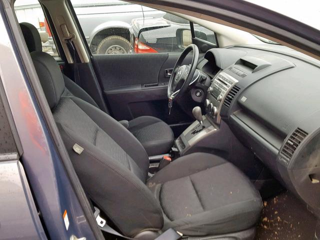 JM1CR29L590345789 - 2009 MAZDA 5 GRAY photo 5