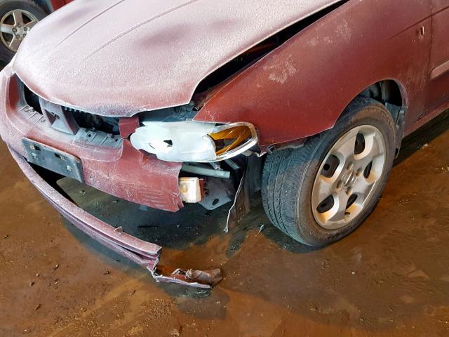 3N1CB51D85L534740 - 2005 NISSAN SENTRA 1.8 MAROON photo 9