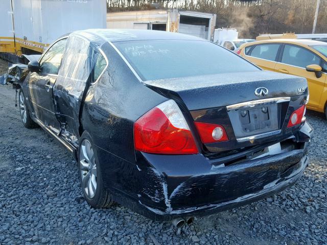 JNKAY01E47M312749 - 2007 INFINITI M35 BASE BLACK photo 3