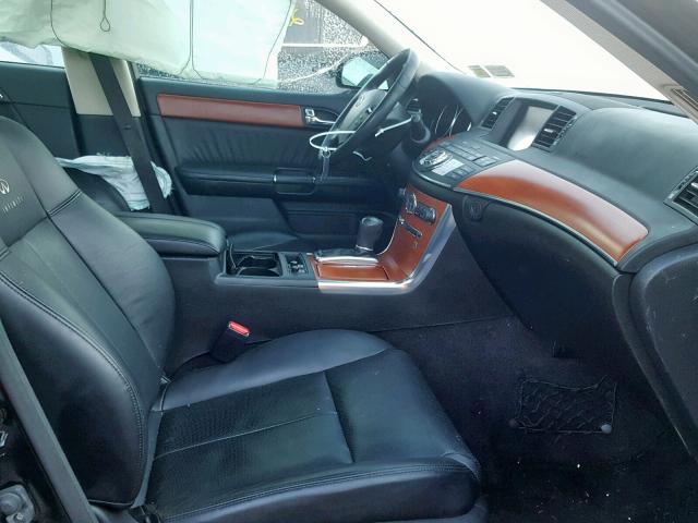 JNKAY01E47M312749 - 2007 INFINITI M35 BASE BLACK photo 5