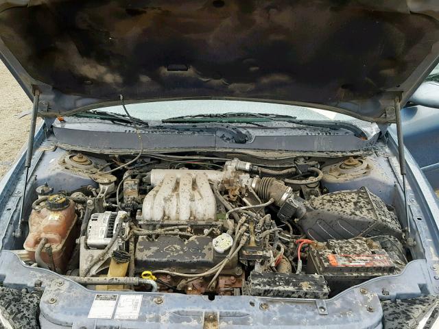 1FAFP5526YG220491 - 2000 FORD TAURUS SES BLUE photo 7