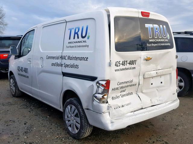 3N63M0YN8HK694889 - 2017 CHEVROLET CITY EXPRE Ağ foto 3