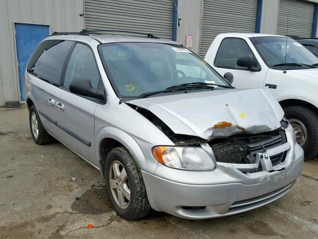 1D4GP45R06B500801 - 2006 DODGE CARAVAN SX SILVER photo 1