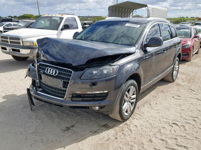 WA1AY74L39D024061 - 2009 AUDI Q7 3.6 QUA GRAY photo 2