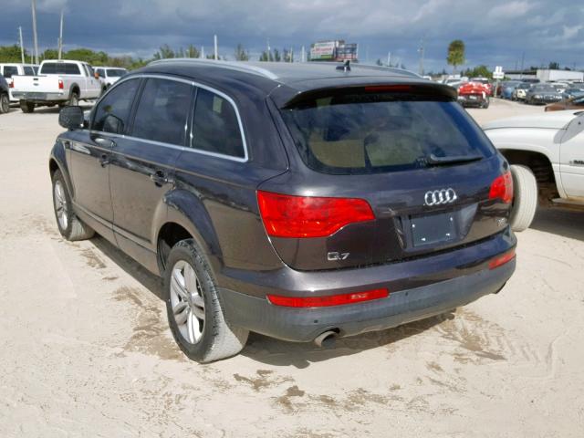 WA1AY74L39D024061 - 2009 AUDI Q7 3.6 QUA GRAY photo 3