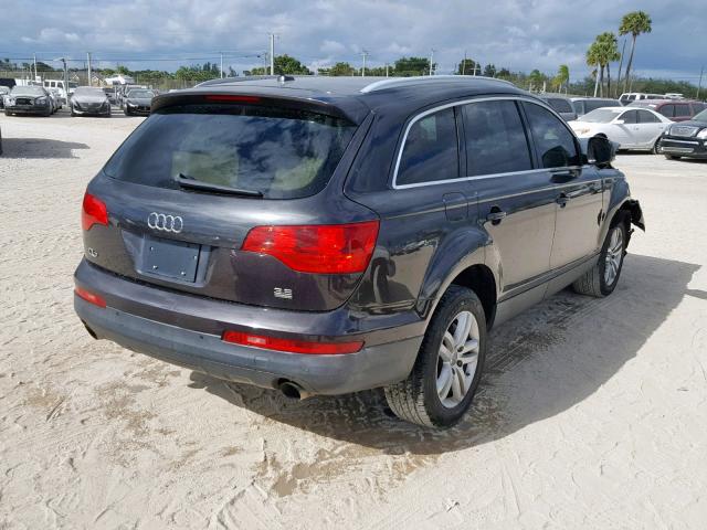 WA1AY74L39D024061 - 2009 AUDI Q7 3.6 QUA GRAY photo 4