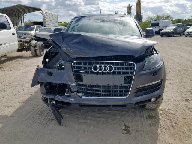 WA1AY74L39D024061 - 2009 AUDI Q7 3.6 QUA GRAY photo 9