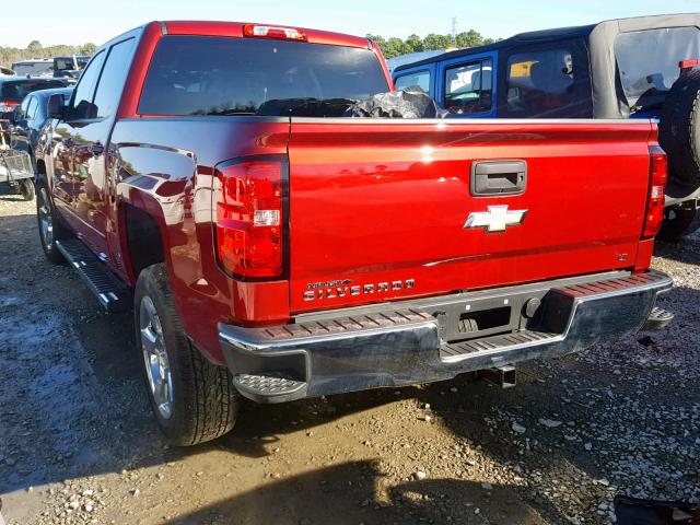 3GCPCREC3JG262430 - 2018 CHEVROLET SILVERADO RED photo 3