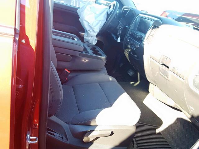 3GCPCREC3JG262430 - 2018 CHEVROLET SILVERADO RED photo 5