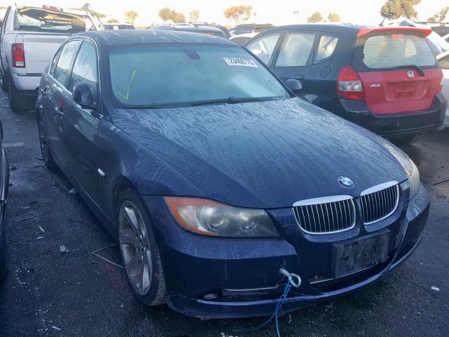 WBAVB33586KR74814 - 2006 BMW 330 I BLUE photo 1