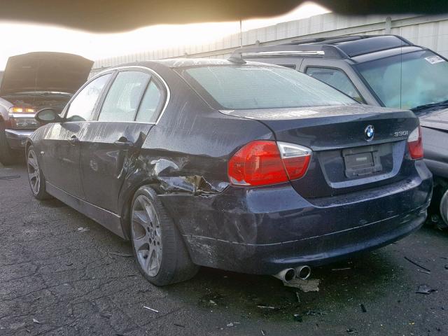 WBAVB33586KR74814 - 2006 BMW 330 I BLUE photo 3