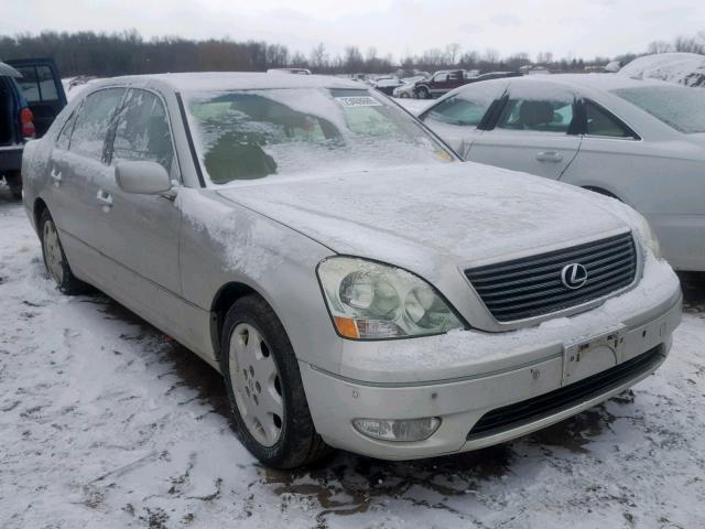 JTHBN30F630123031 - 2003 LEXUS LS 430 BEIGE photo 1