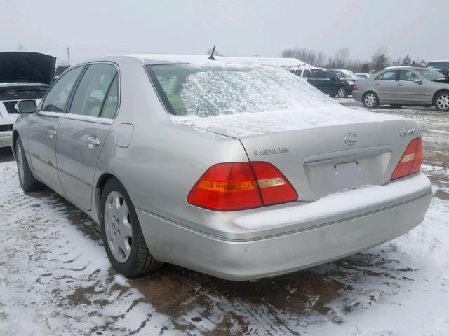 JTHBN30F630123031 - 2003 LEXUS LS 430 BEIGE photo 3