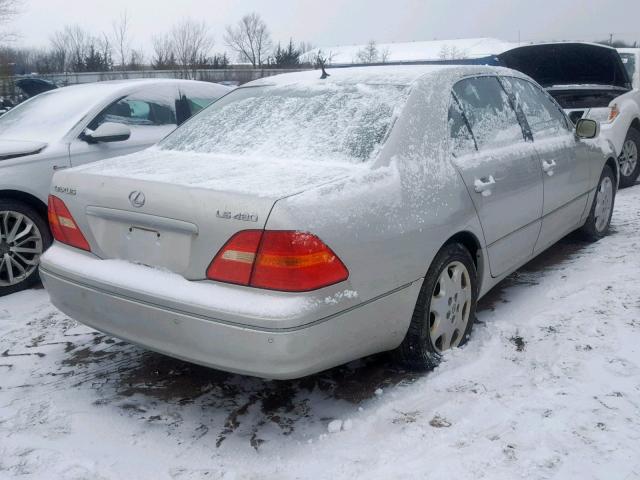 JTHBN30F630123031 - 2003 LEXUS LS 430 BEIGE photo 4