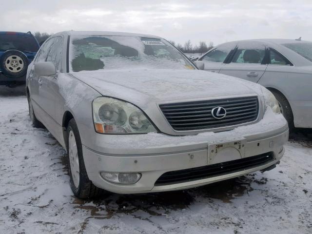 JTHBN30F630123031 - 2003 LEXUS LS 430 BEIGE photo 9