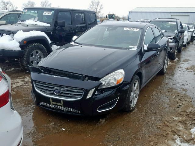 YV1612FS8D2184264 - 2013 VOLVO S60 T5 BLACK photo 2