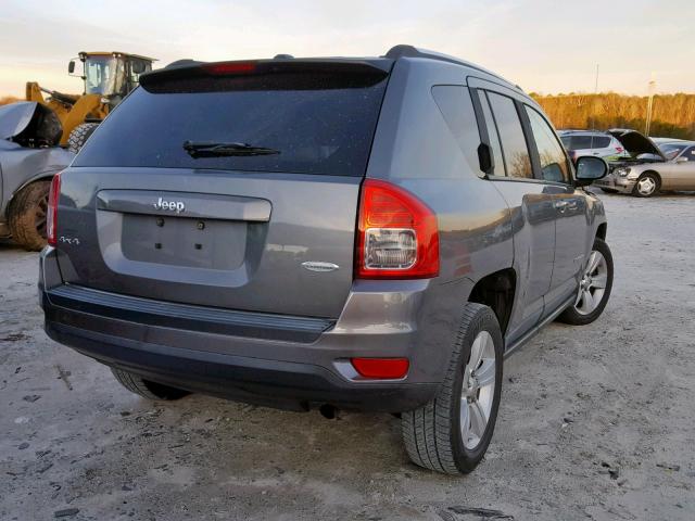 1J4NF1FB7BD281965 - 2011 JEEP COMPASS SP GRAY photo 4