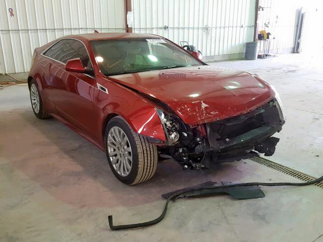 1G6DJ1ED9B0109787 - 2011 CADILLAC CTS PERFOR RED photo 1