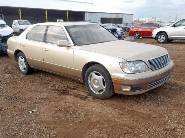 JT8BH28F8Y0167304 - 2000 LEXUS LS 400 GOLD photo 1