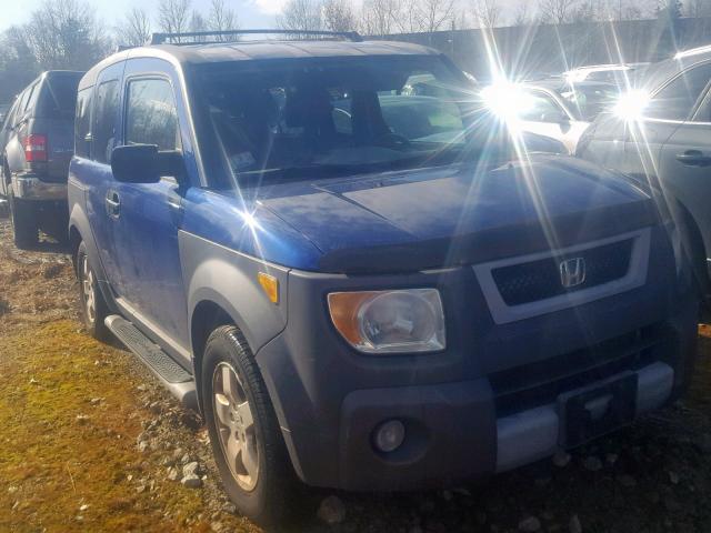 5J6YH28564L038712 - 2004 HONDA ELEMENT EX BLUE photo 1