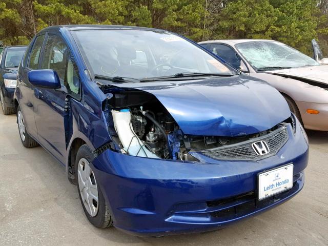 JHMGE8H38DC061466 - 2013 HONDA FIT BLUE photo 1