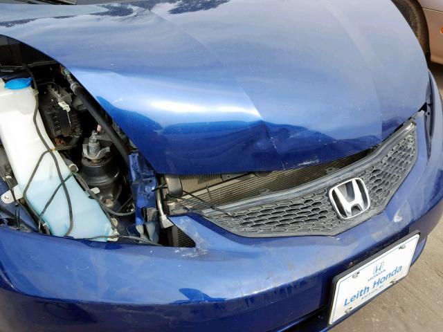 JHMGE8H38DC061466 - 2013 HONDA FIT BLUE photo 9