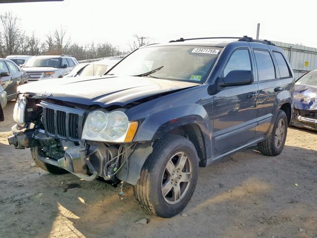 1J8GR48K67C627692 - 2007 JEEP GRAND CHER BLACK photo 2