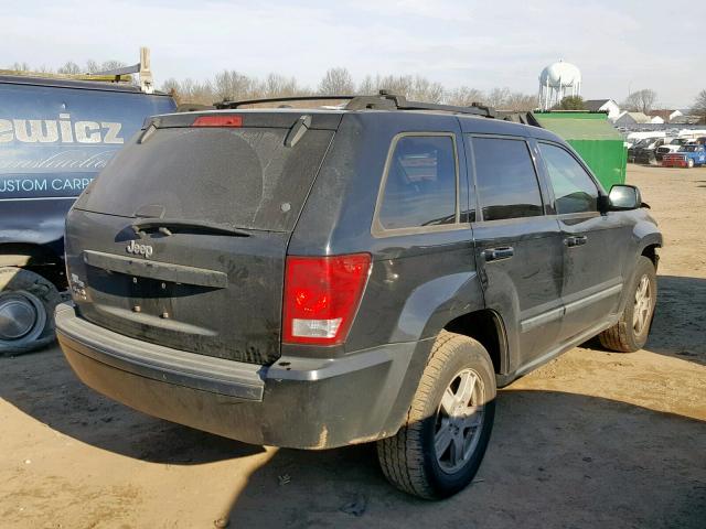 1J8GR48K67C627692 - 2007 JEEP GRAND CHER BLACK photo 4