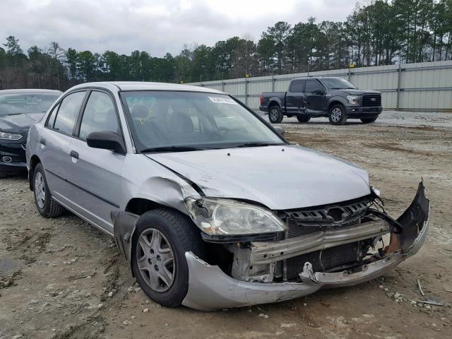 2HGES16324H611934 - 2004 HONDA CIVIC DX V SILVER photo 1