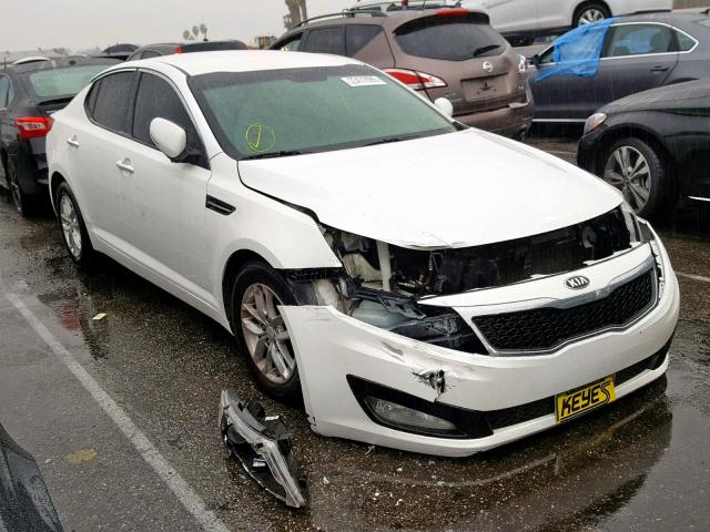 KNAGM4A71D5407823 - 2013 KIA OPTIMA LX თეთრი ფოტო 1
