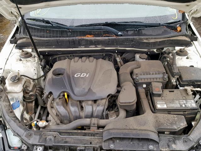 KNAGM4A71D5407823 - 2013 KIA OPTIMA LX თეთრი ფოტო 7
