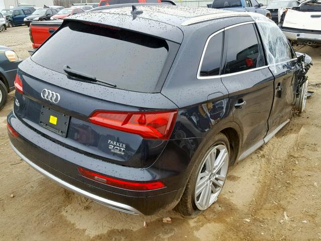 WA1BNAFY4J2128917 - 2018 AUDI Q5 PREMIUM BLUE photo 4