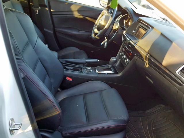 JM1GJ1W56F1220606 - 2015 MAZDA 6 GRAND TO WHITE photo 5