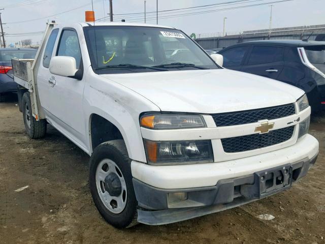 1GCJTBFE6C8133782 - 2012 CHEVROLET COLORADO WHITE photo 1